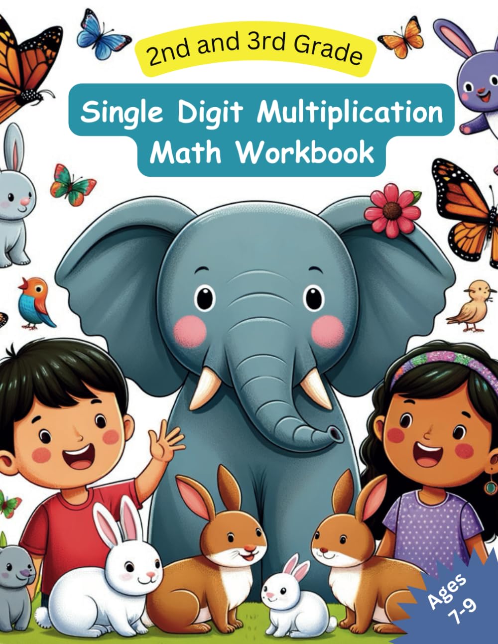 Single Digit Multiplication Math Workbook